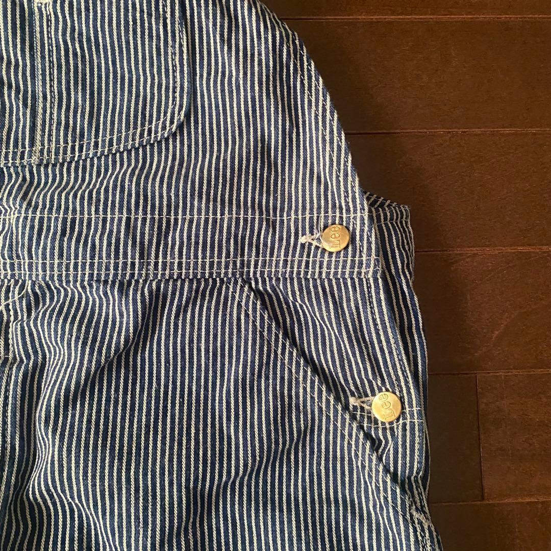 70年代 Lee オーバーオール ヒッコリーストライプ MADE IN USA