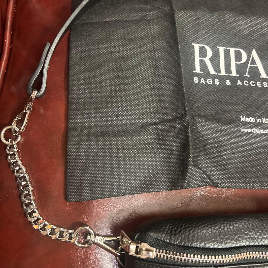 リパーニ　RIPANI ショルダーバッグ　ボディバッグ　ウエストポーチ　本革