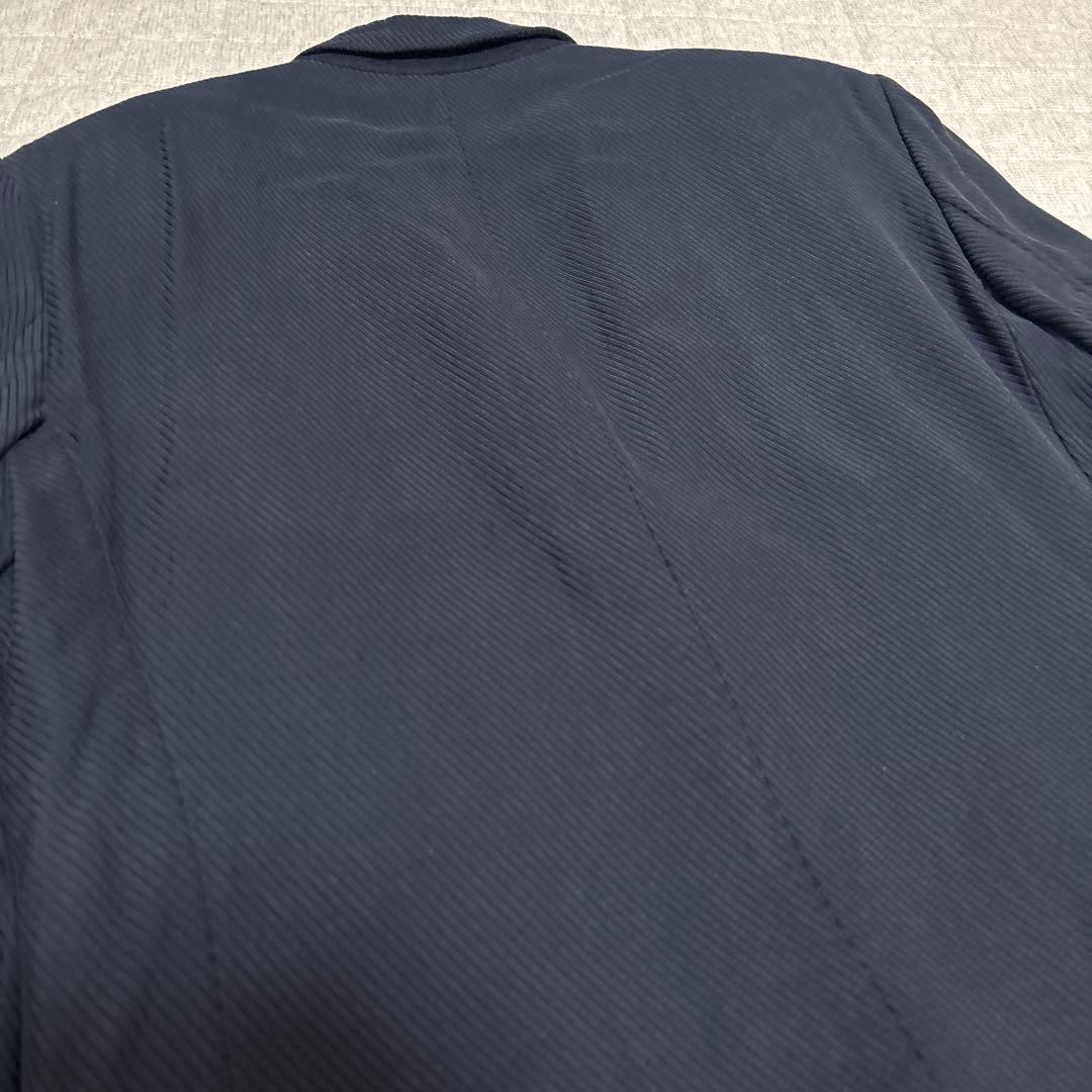 GIORGIO ARMANI スーツ　ネイビー　レーヨン　シルク　イタリア製