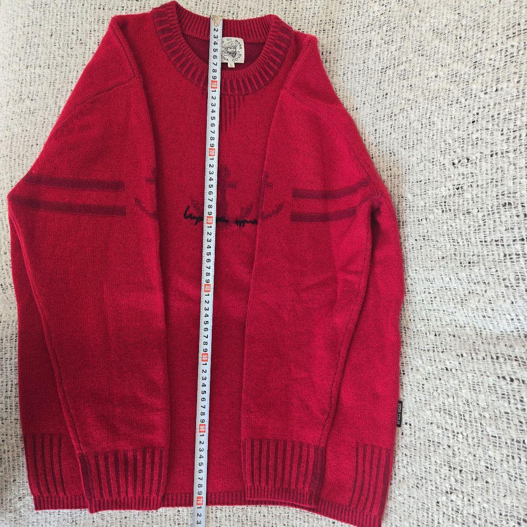 SINA COVA シナコバカシミヤ100% セーター サイズ L • レッド系