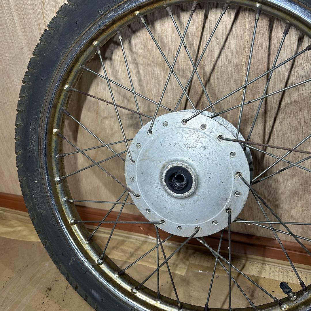 ☆HONDA スーパーカブ C50☆純正フロントタイヤホイール