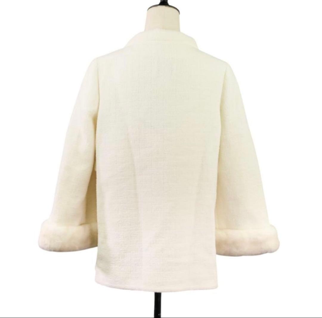 最終価格！ 新品未使用 Rene リボン ファーコート