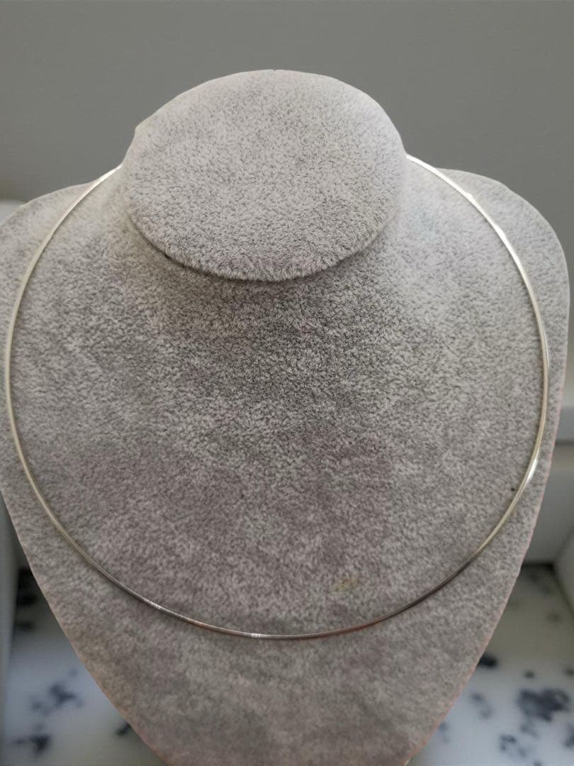 K18YG WGオメガネックレスリバーシブル