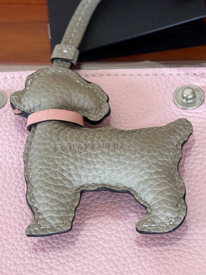 ボナペンチュラ　トイプードル　チャーム　桜色