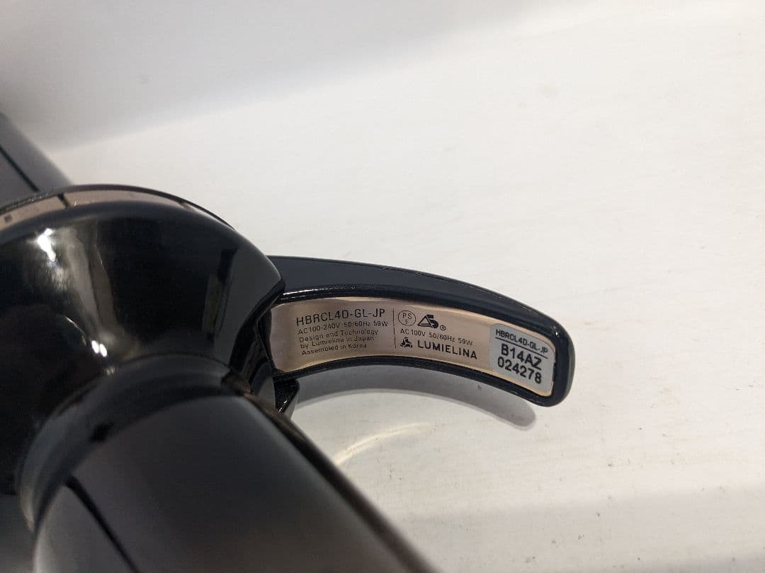 【美品】LUMIELINA ヘアアイロン 4D Plus HBRCL4D-GL