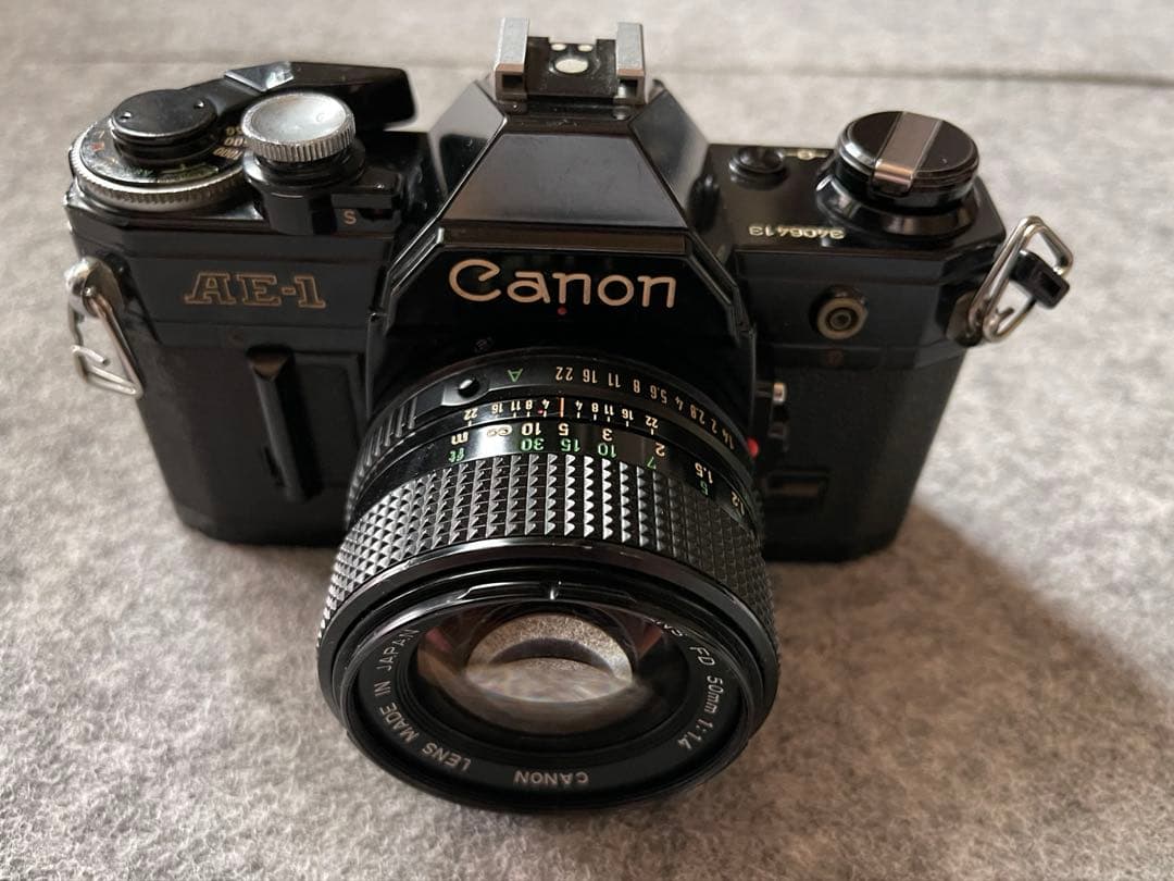 ★Canon AE-1 フィルムカメラ + フラッシュ+パワーワインダー　ほか