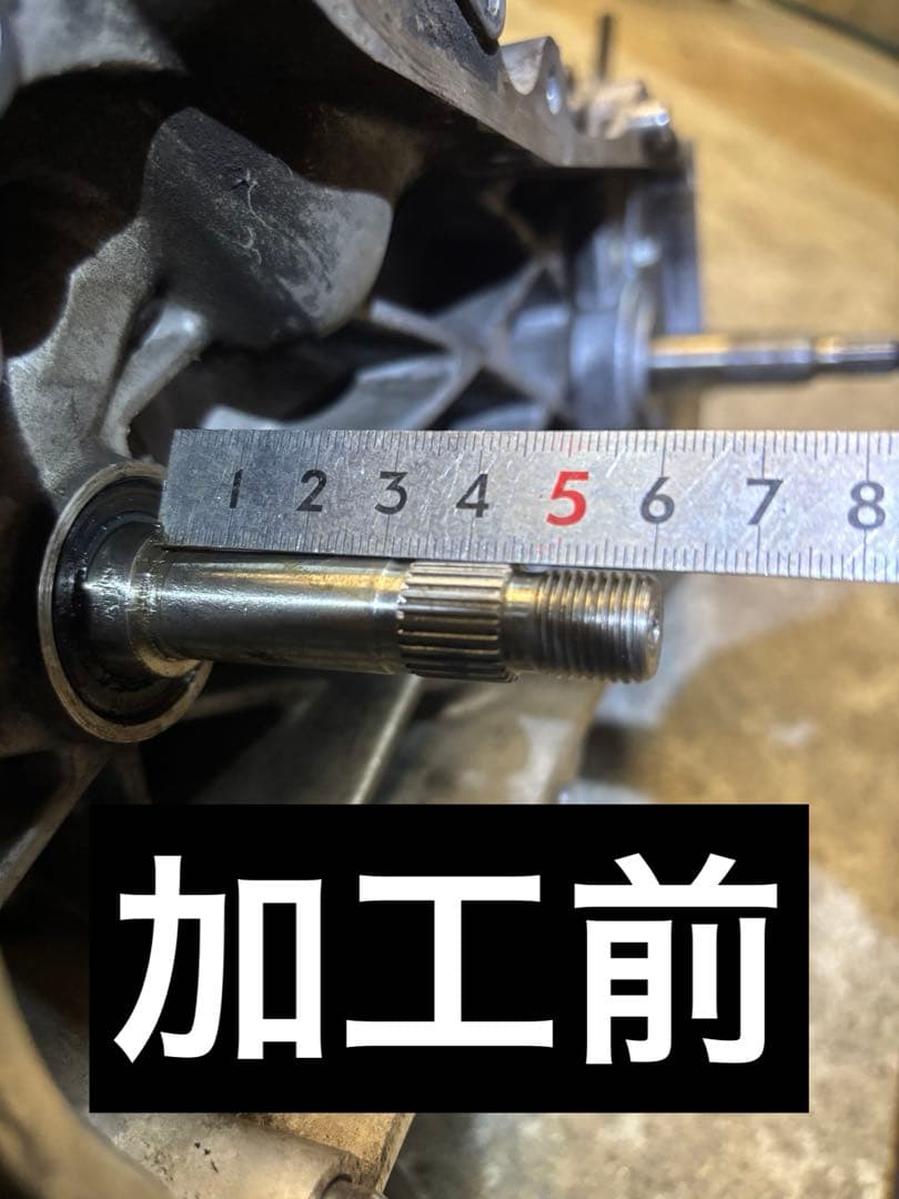 ライブディオ　AF34・AF35 クランクベアリング交換済み　ボアアップエンジン