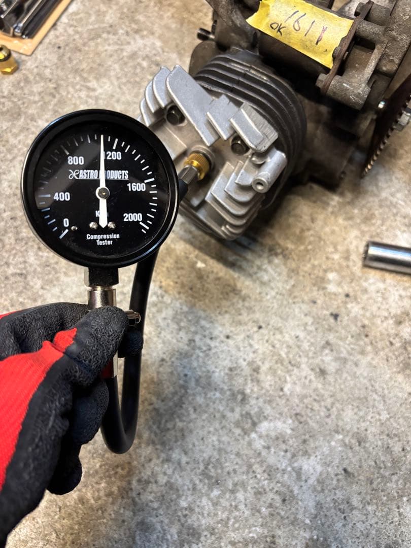 ライブディオ　AF34・AF35 クランクベアリング交換済み　ボアアップエンジン