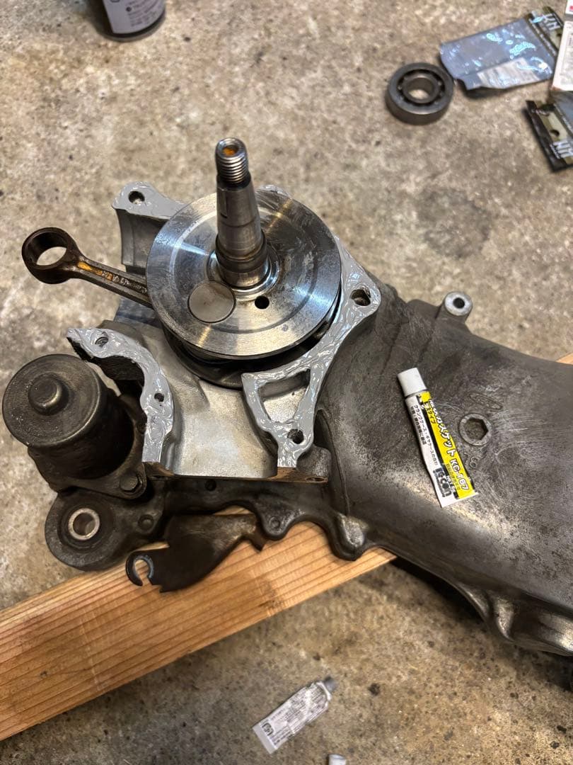 ライブディオ　AF34・AF35 クランクベアリング交換済み　ボアアップエンジン