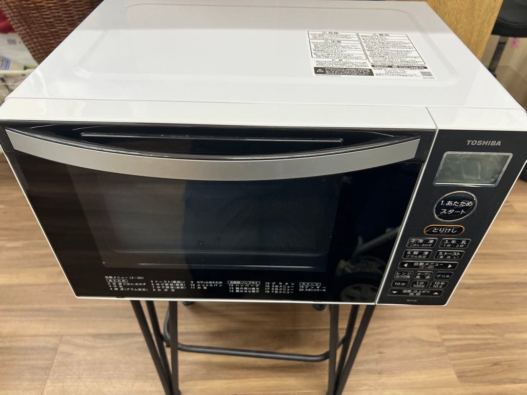 【動作確認済み】東芝　電子レンジ　白　2021年