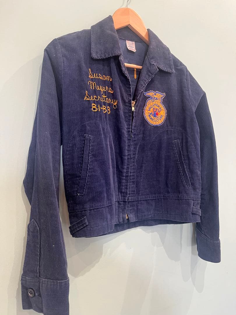 FFA ファーマーズ　ビンテージ　ジャケット　サイズ34 チェーンステッチ60s