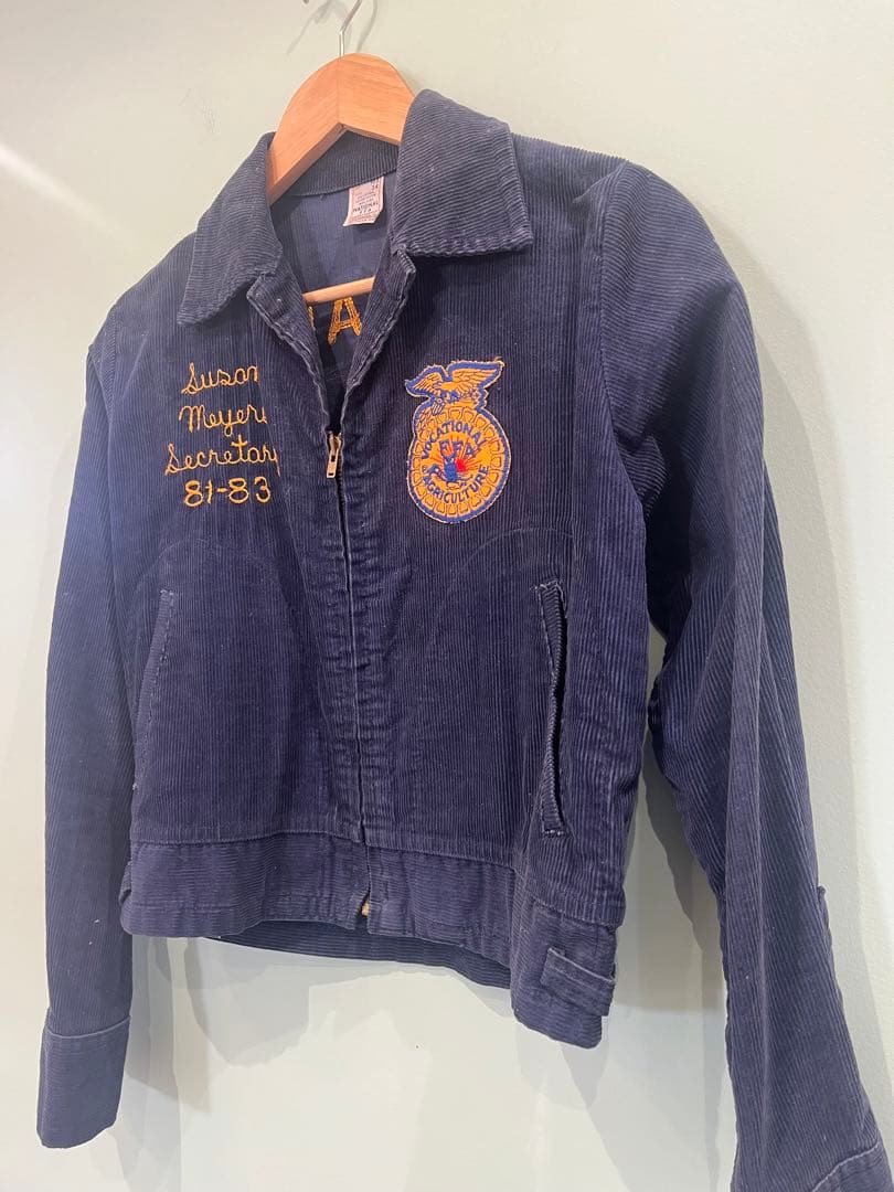 FFA ファーマーズ　ビンテージ　ジャケット　サイズ34 チェーンステッチ60s