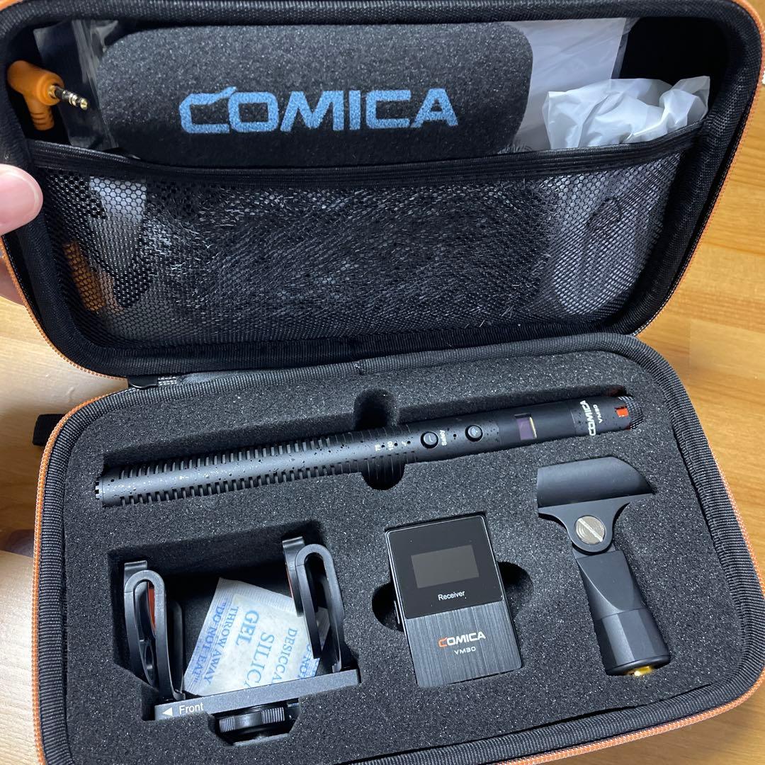 comica vm30 ワイヤレス　ショットガンマイク