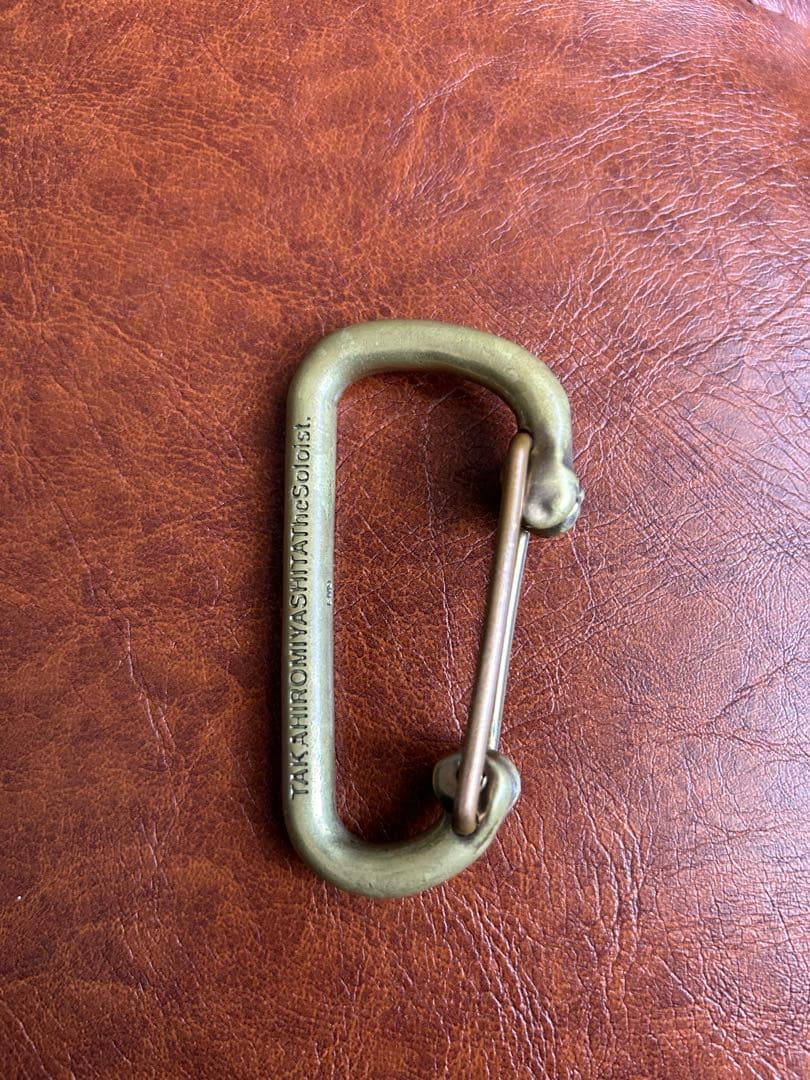 タカヒロミヤシタザソロイスト/小物/ボーンカラビナ/sa.0017AW19