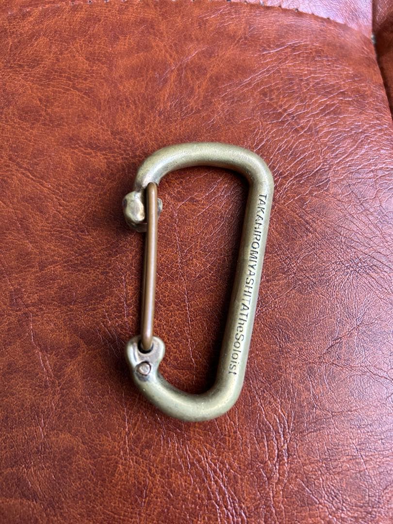 タカヒロミヤシタザソロイスト/小物/ボーンカラビナ/sa.0017AW19