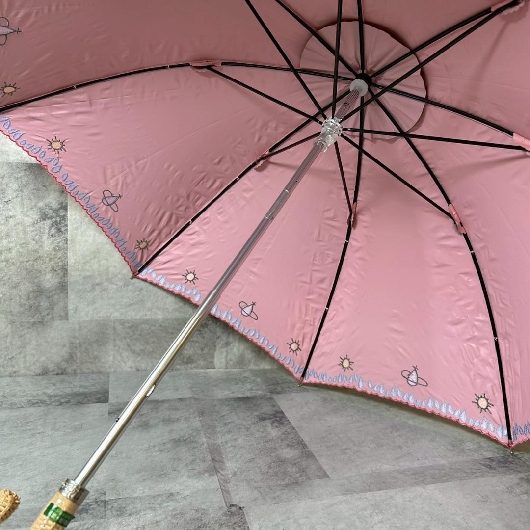 vivienne westwood ヴィヴィアン　日傘　長傘 総柄 RG30
