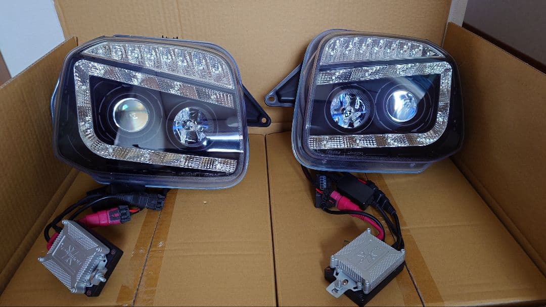 ジムニーJB23JUNYANヘッドライト