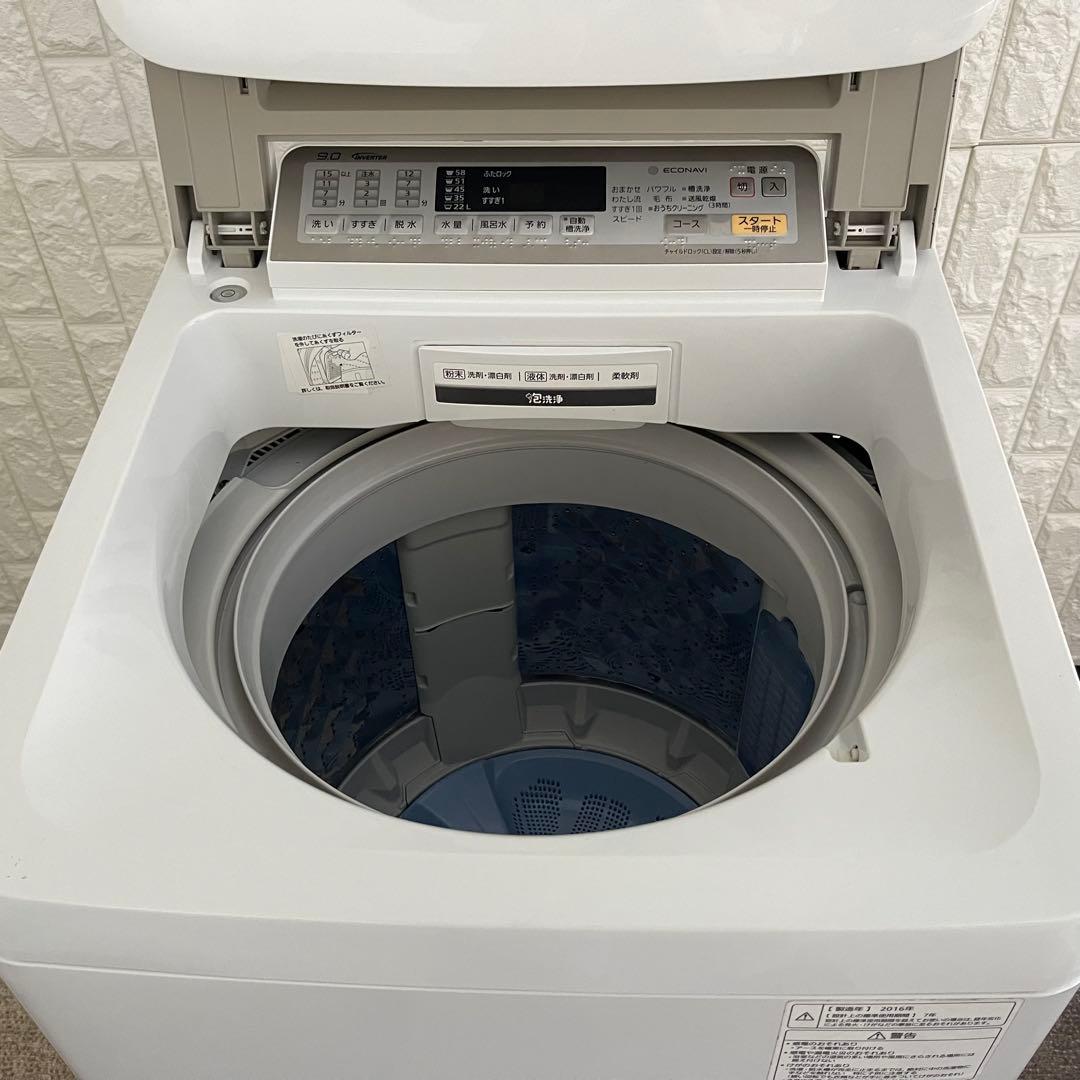 東京23区配送無料✨縦型洗濯機　パナソニック　NA-FA90H2 動作確認済み