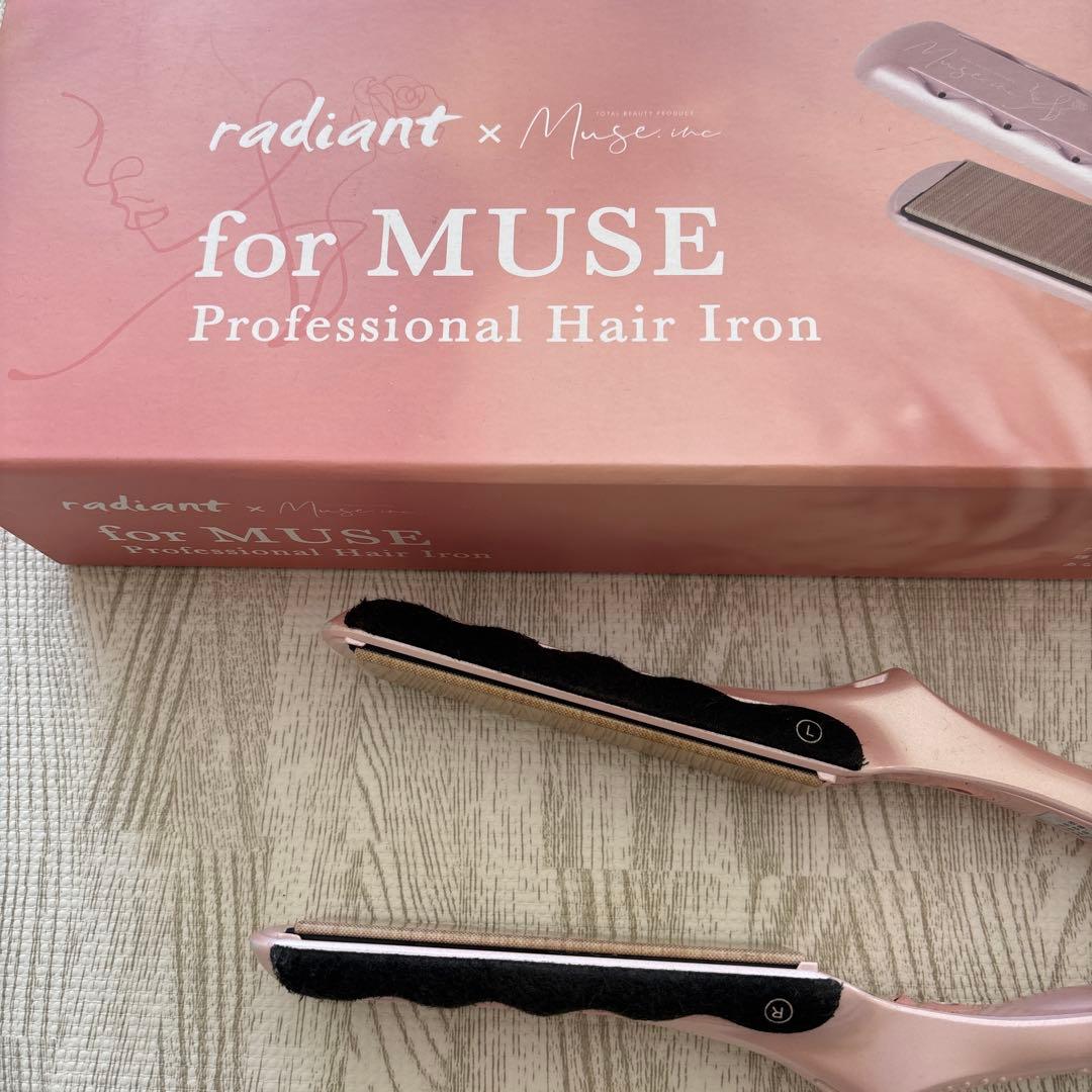 radiant x Muse for MUSE ヘアアイロン