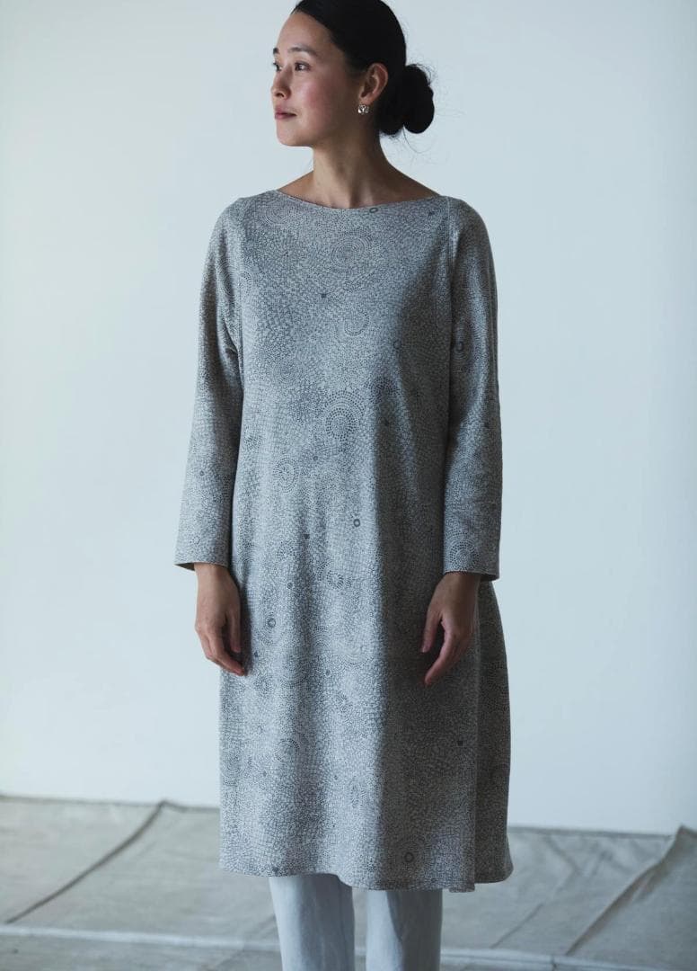 ヨーガンレール　2021SS　”コスモス”　バルーンワンピース　ババグーリ