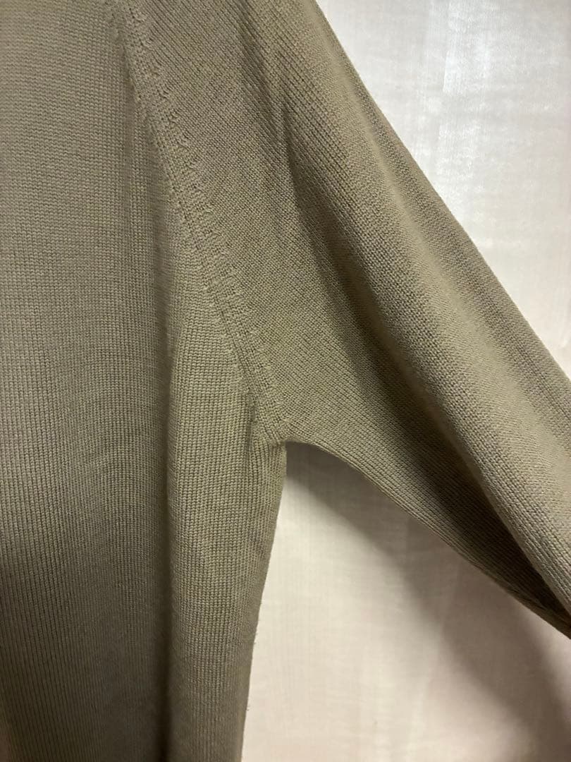 BATONER エイジングウール RAGLAN SLEEVE CREW NECK