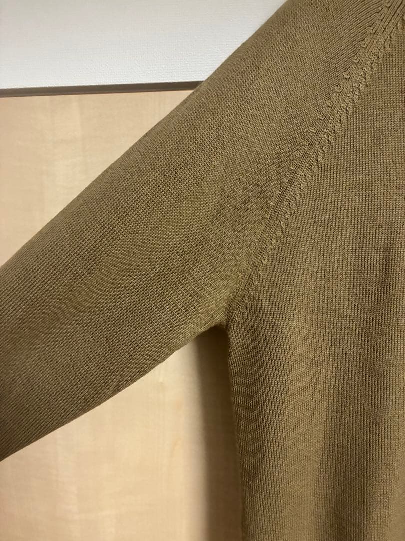 BATONER エイジングウール RAGLAN SLEEVE CREW NECK