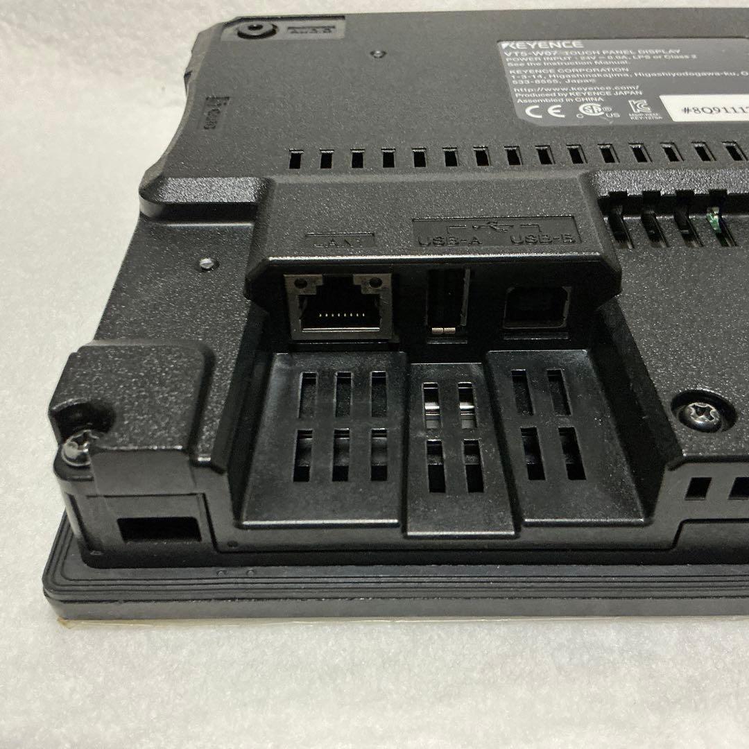 KEYENCE VT5-W07 タッチパネルディスプレイ