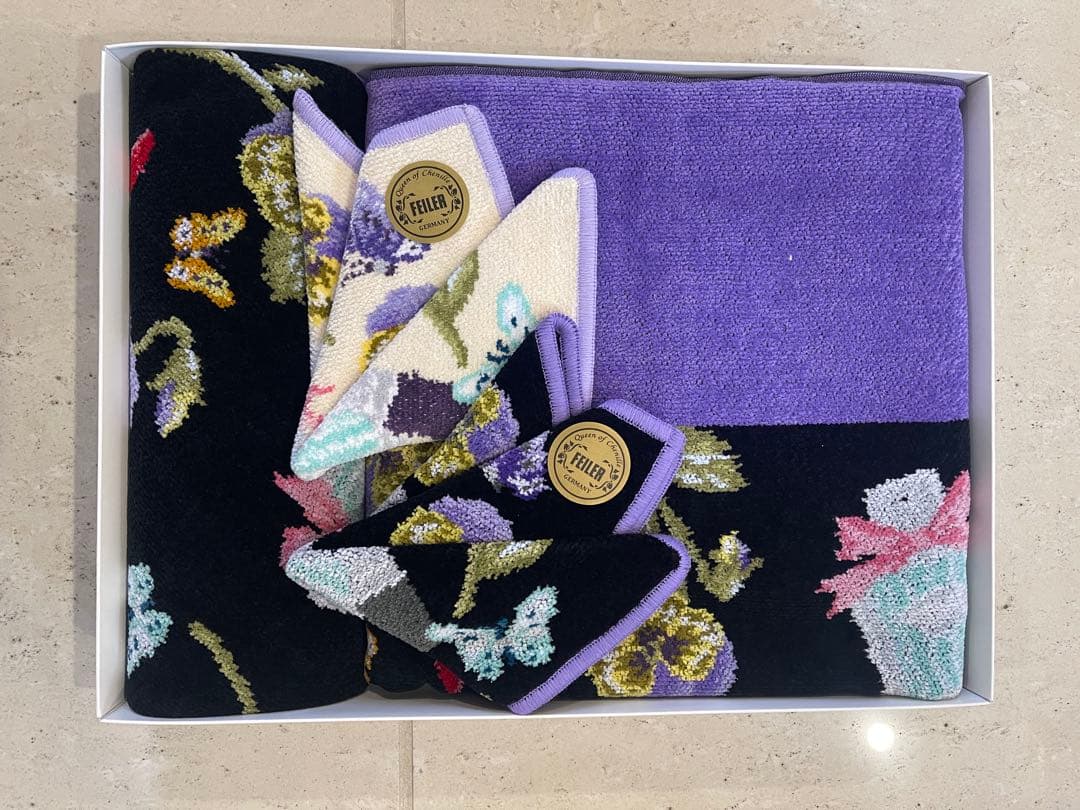 FEILERのハンカチ、タオル、バスタオルセット
