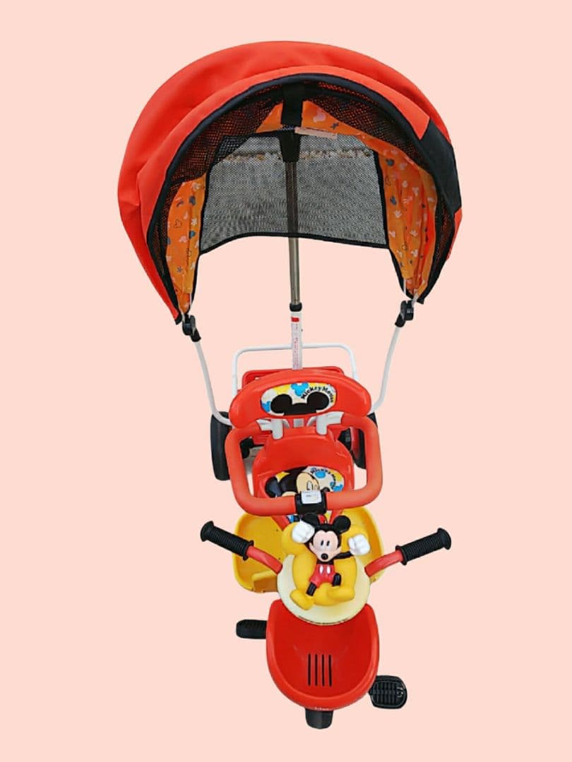 三輪車 アイデス ミッキーマウス ミッキー 赤 レッド