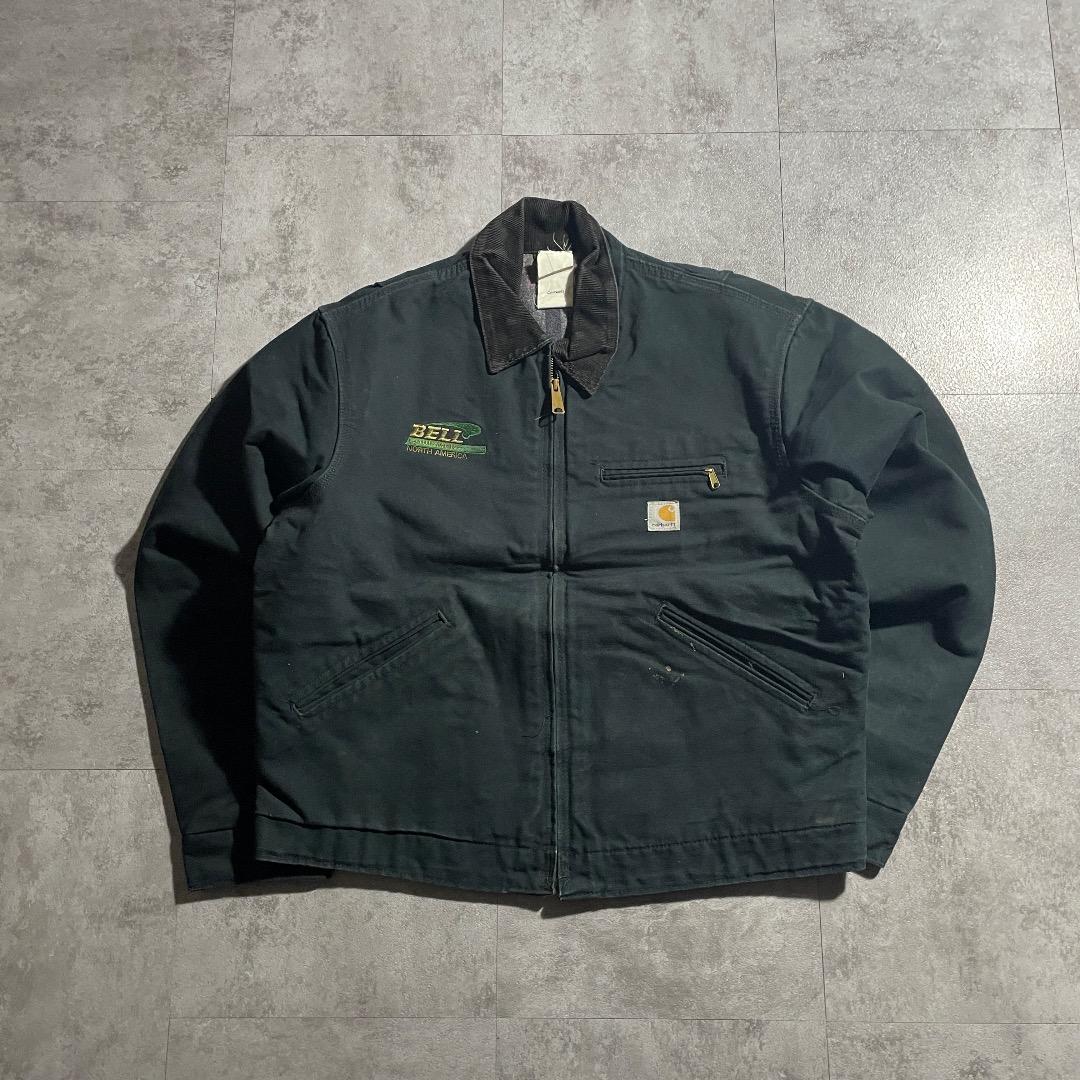 00s メキシコ USA生地 ブラック カーハート デトロイトジャケット