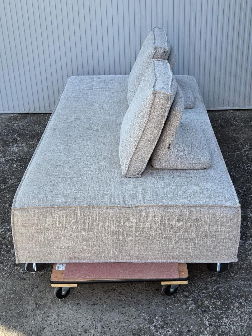 SPIGA+VALENTINEスピガバレンタイン3Pアームレスソファ直接引取歓迎