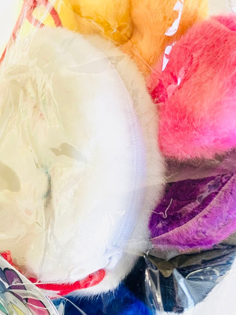 村上隆　カイカイキキ　お花 ポシェット　レインボー ホワイト イエロー