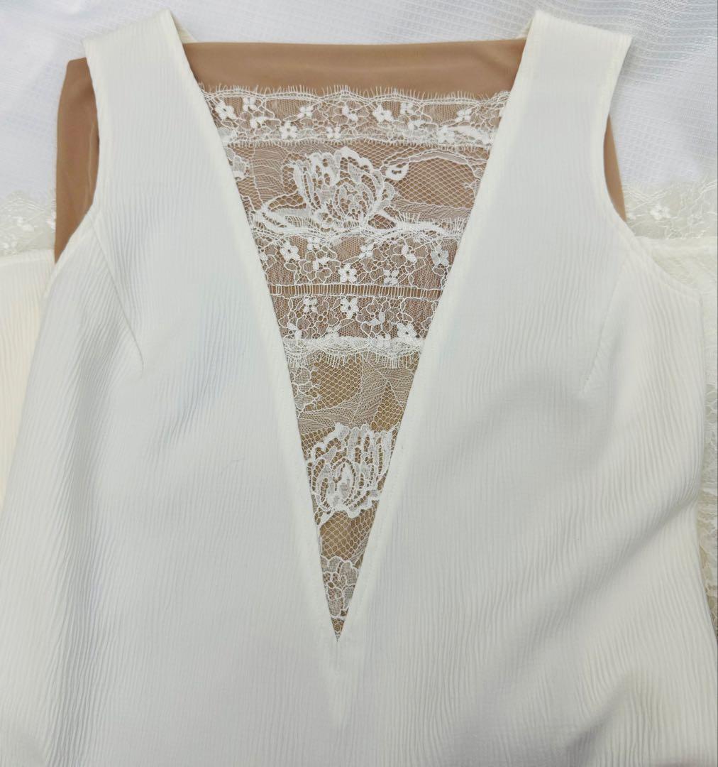 【新品】TADASHI SHOJI テクスチャードクレープ カクテルドレス