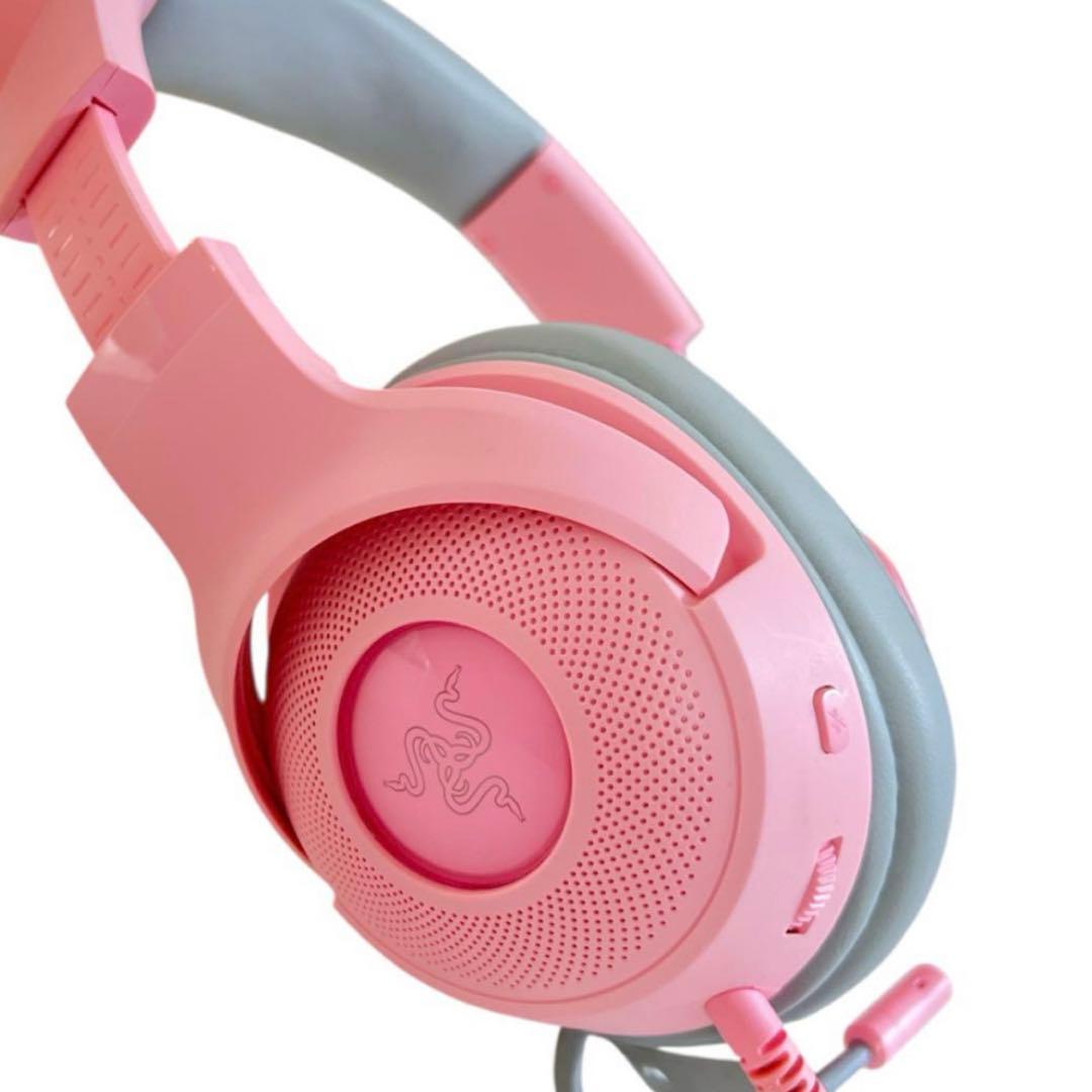 RAZER KRAKEN KITTY V2 ゲーミングヘッドセット ピンク