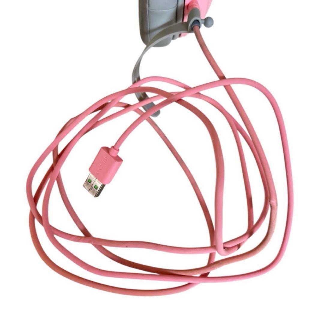 RAZER KRAKEN KITTY V2 ゲーミングヘッドセット ピンク