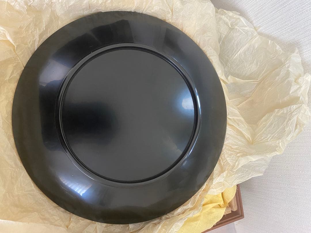 桜井一良　輪島塗　皿　蒔絵