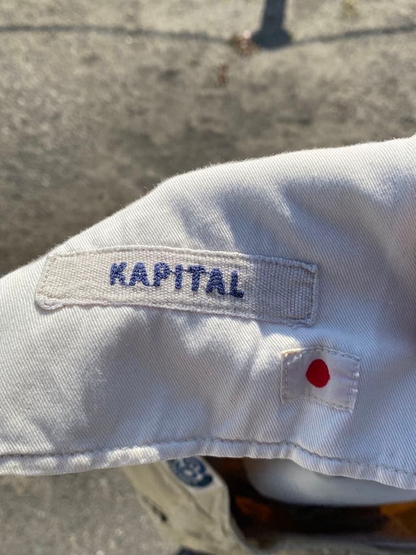 希少 OLD KAPITAL チノ ストレート パンツ archive