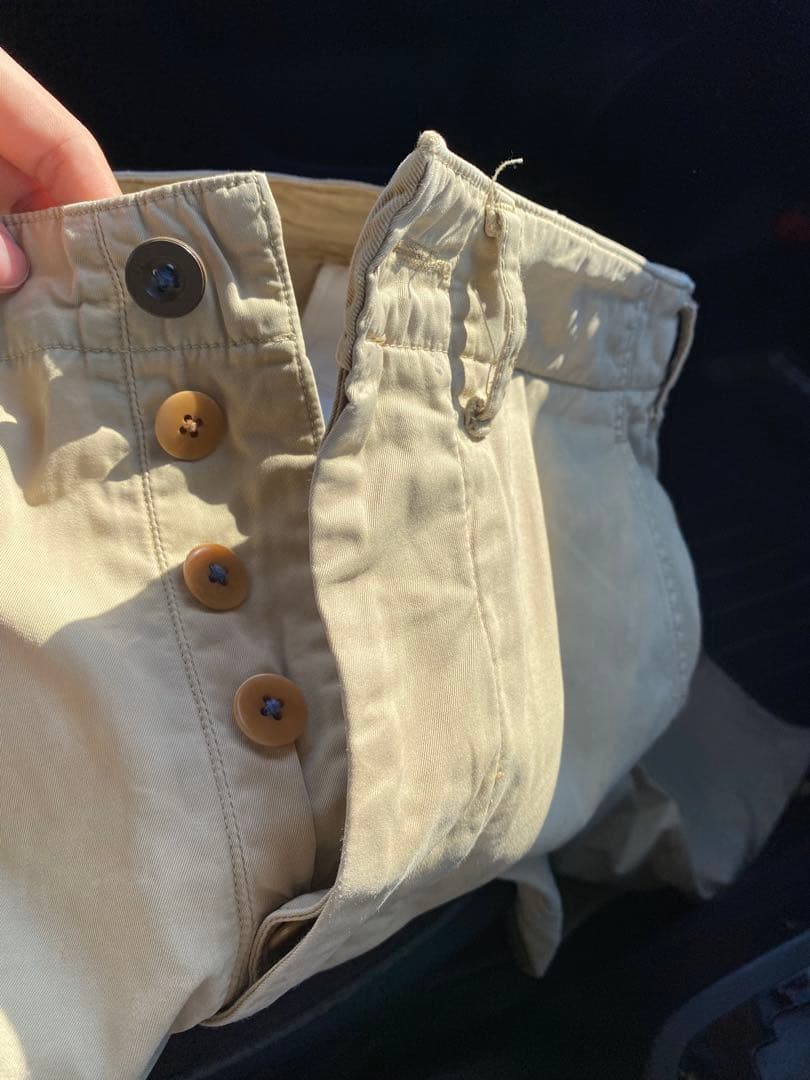 希少 OLD KAPITAL チノ ストレート パンツ archive