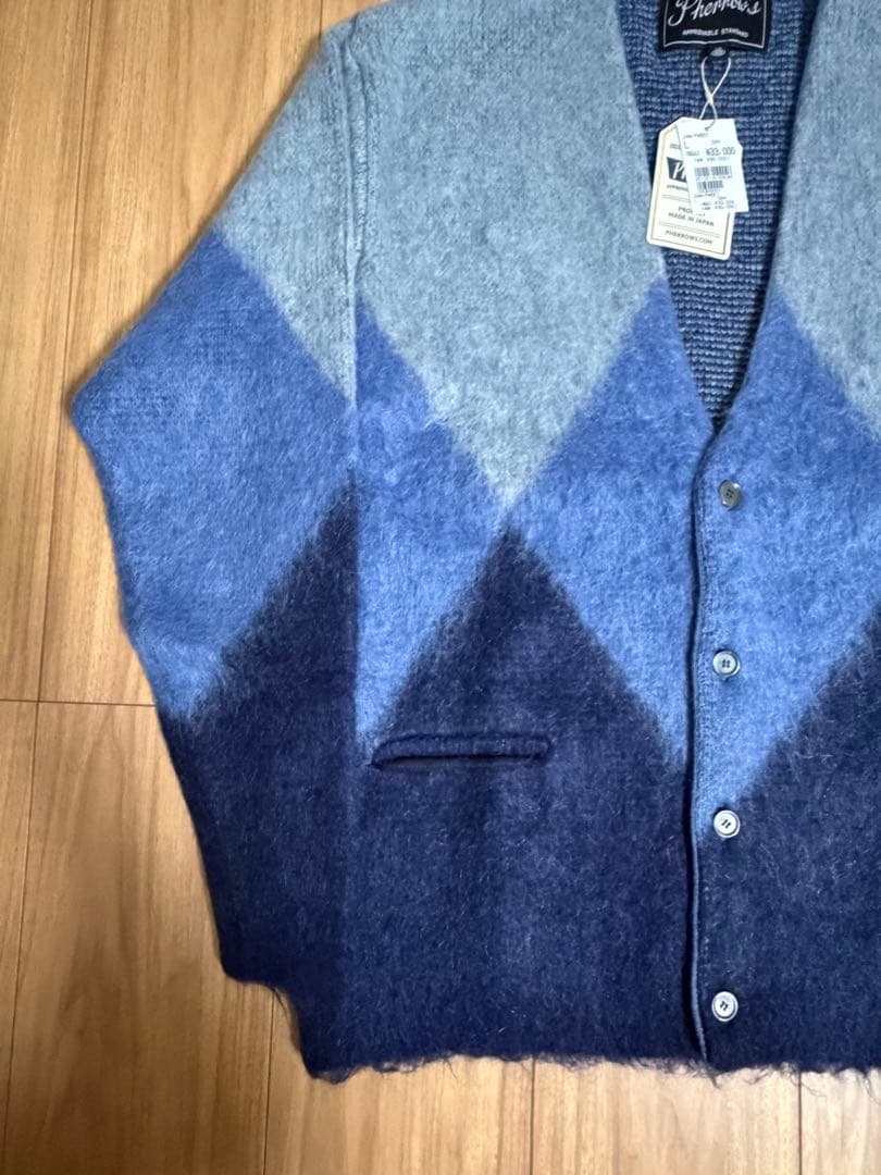 Pherrow's モヘアカーディガン サイズ40 未使用
