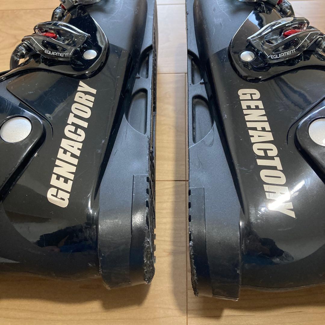 GENFACTORY スキー ブーツ 黒　メンズ Carve-5