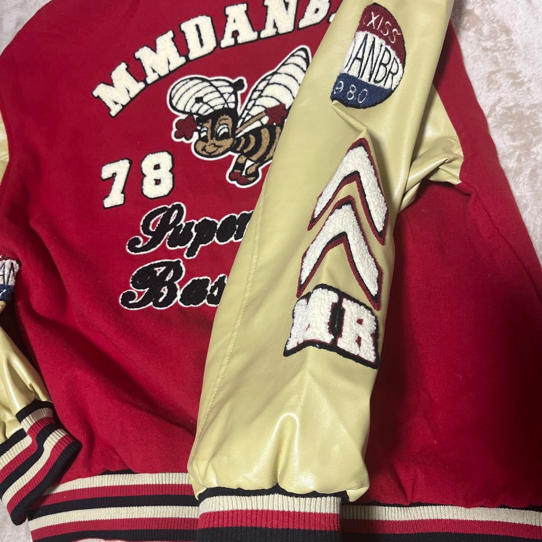 レッド/ベージュ スタジャン 値下げ交渉受け付けてます