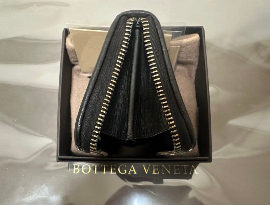 【付属品付】ボッテガヴェネタ イントレチャートケース/ラム/黒1️⃣✨✨