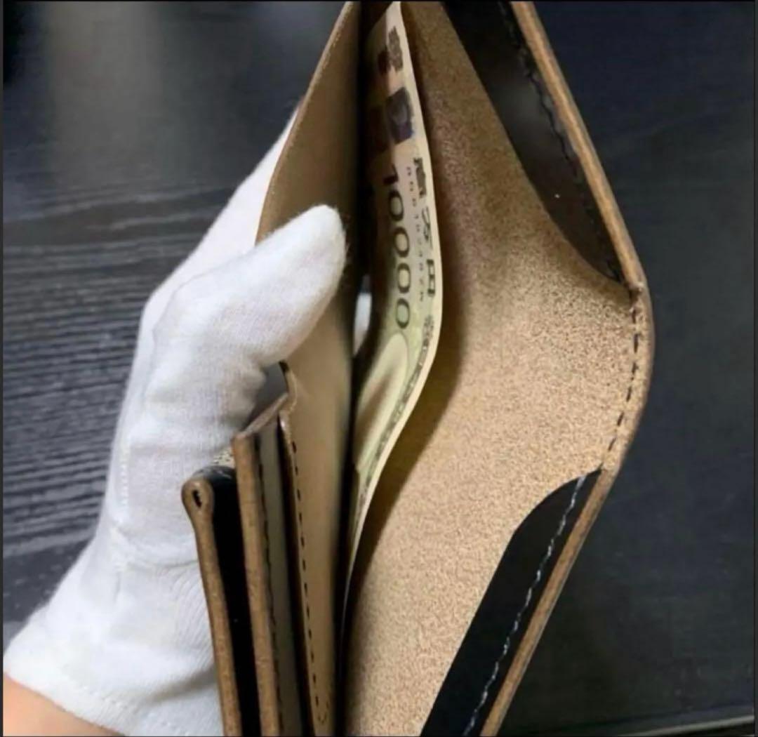 トラッカーウォレット　ミドル　CA008 コードバン引き紐付き