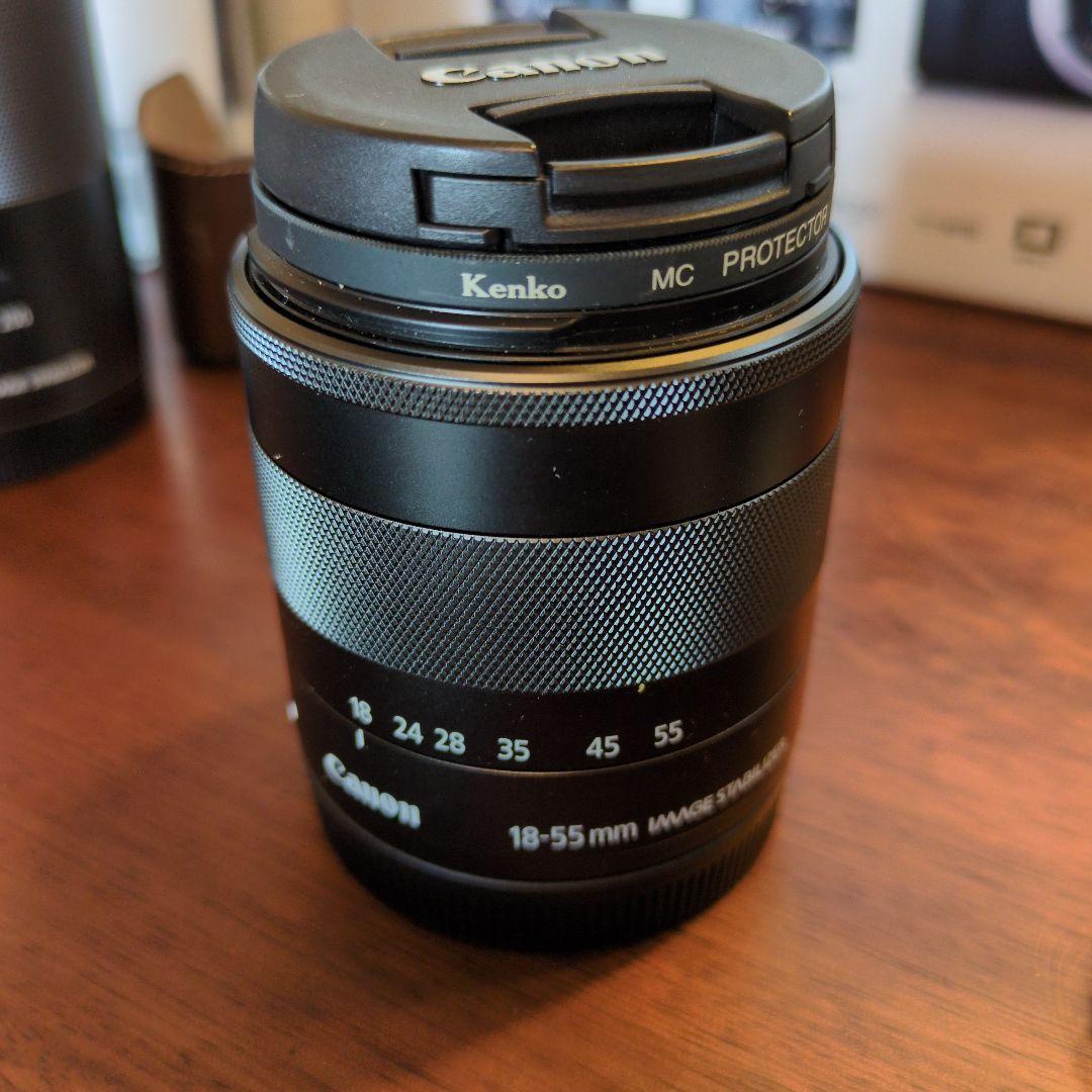 Canon EOS M3 ダブルズーム EVFキット +22mm単焦点レンズ