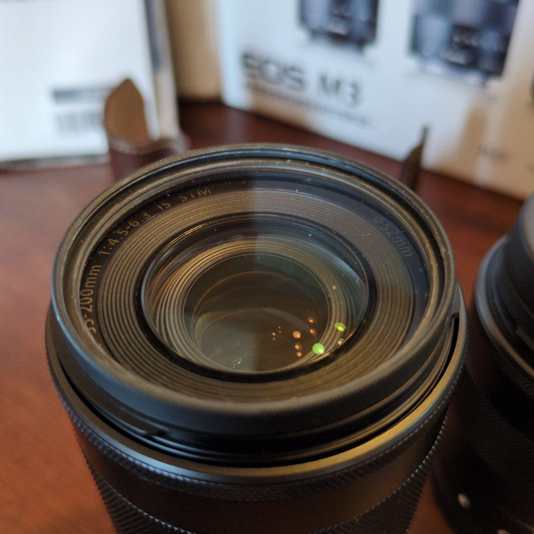 Canon EOS M3 ダブルズーム EVFキット +22mm単焦点レンズ