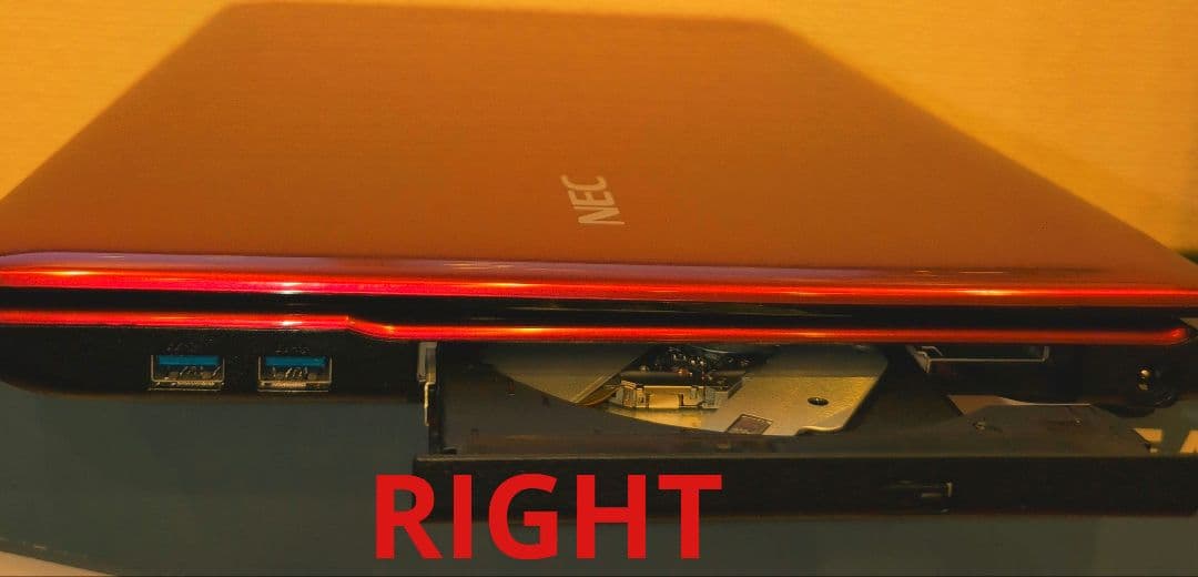 美品【NEC】 ノートパソコ Lavie クリーンインストール済み