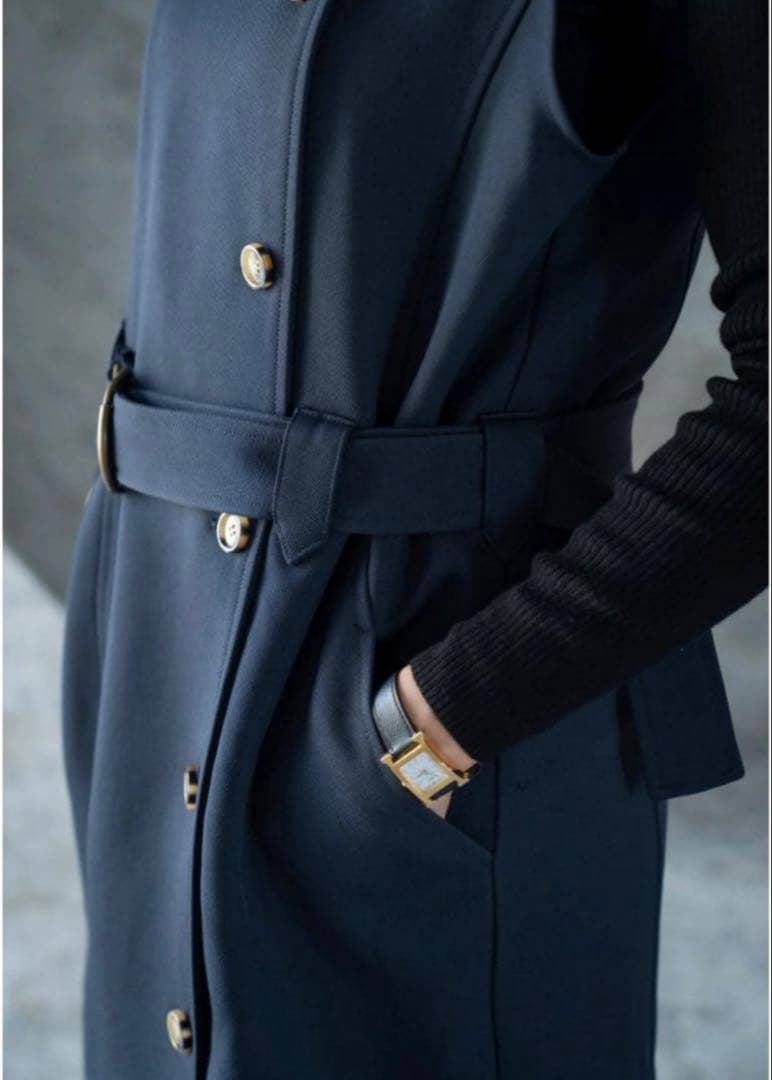 sugaryuu 2way trench gilet トレンチジレ