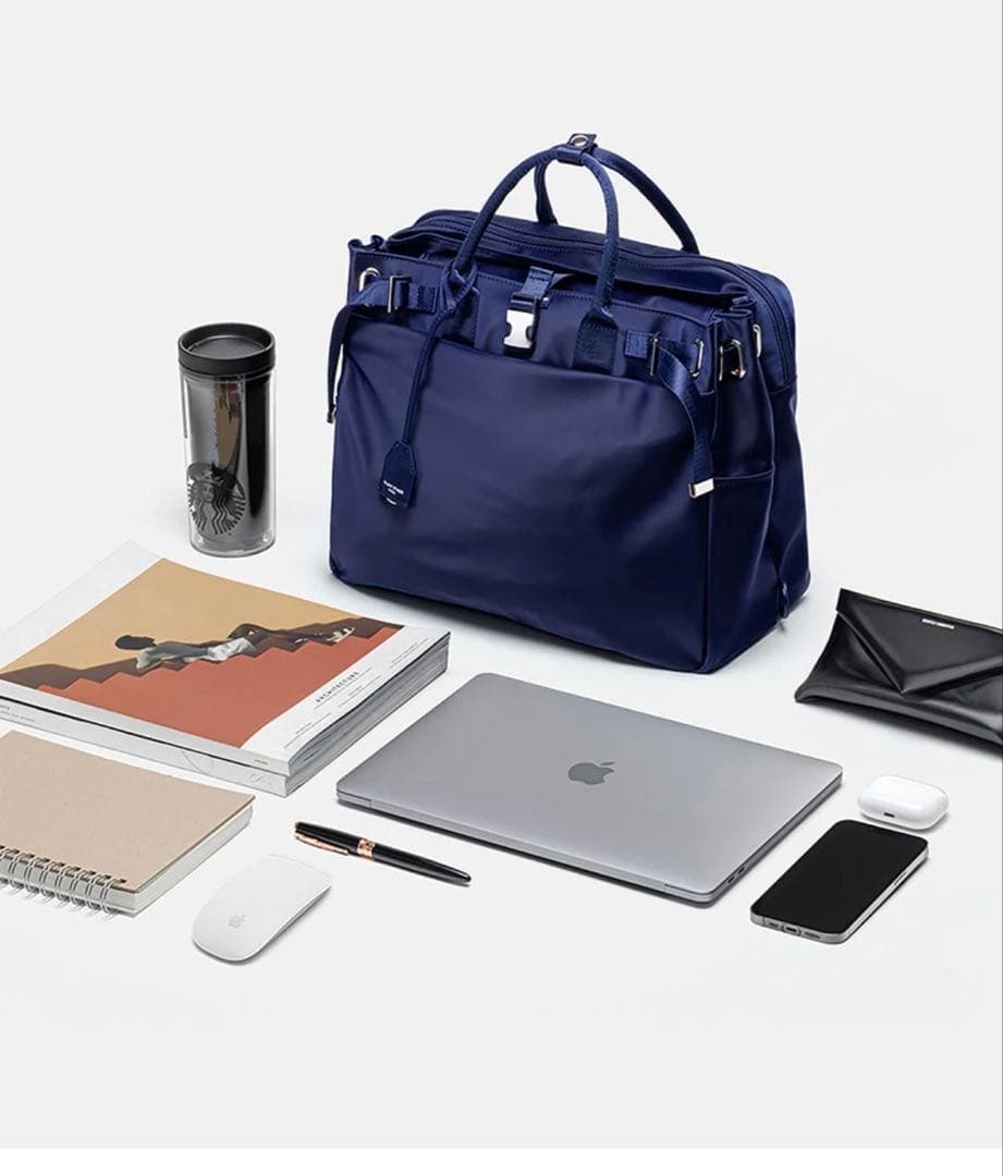 セレーン　エテール　レディース　ビジネスバッグ　PASSION36 ネイビー