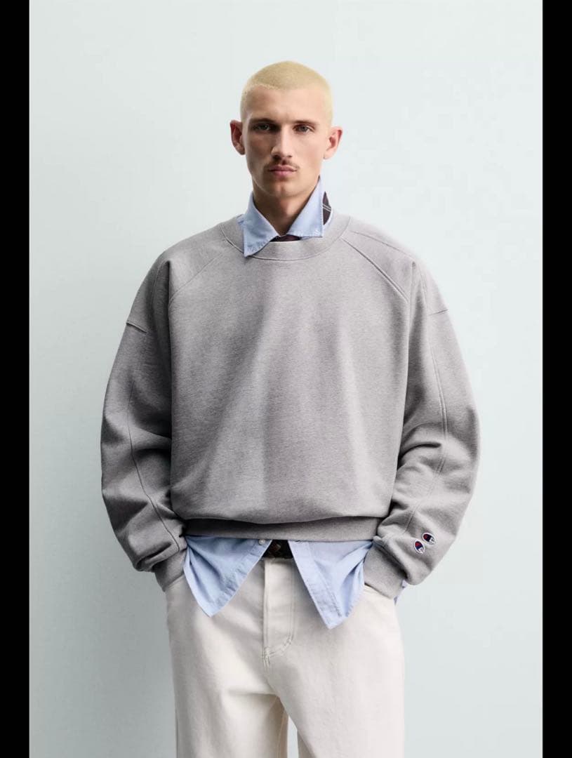 ZARA×Champion コラボスウェット