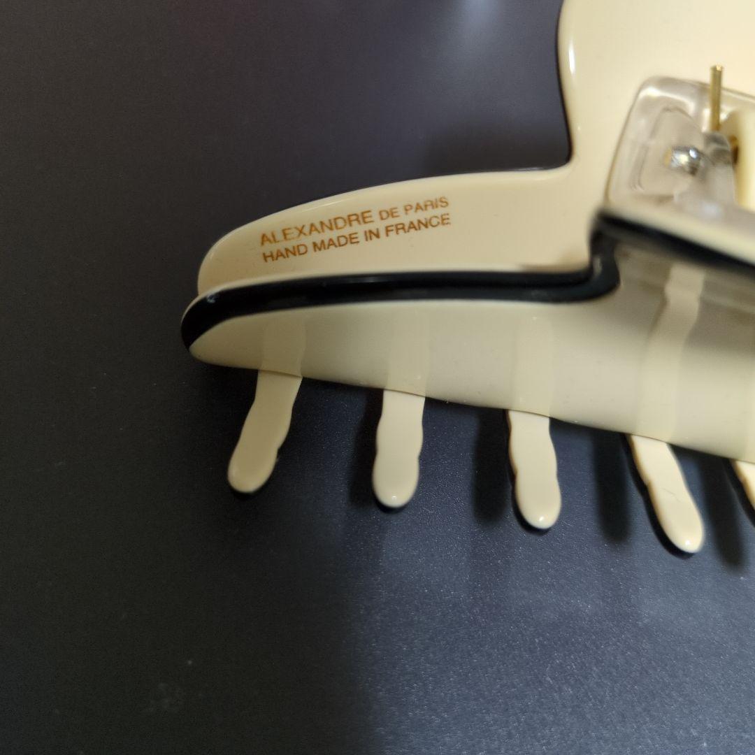 新品未使用　アレクサンドル　ドゥ　パリ　ベージュ クリップ